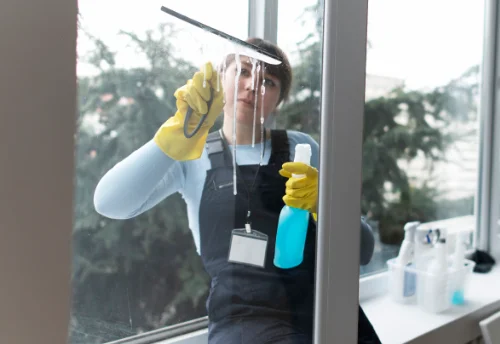 Nettoyage de vitres intérieures et extérieures à Buxières-d'Aillac